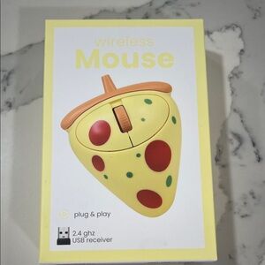 Wireless Pizza Slice Mouse